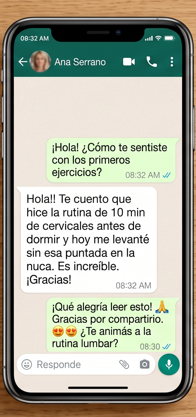 Conversación real autorizada 1 de 7